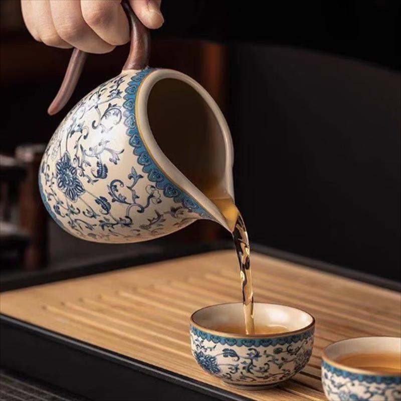 Ru Kiln Ceramic Gongfu Tea Set