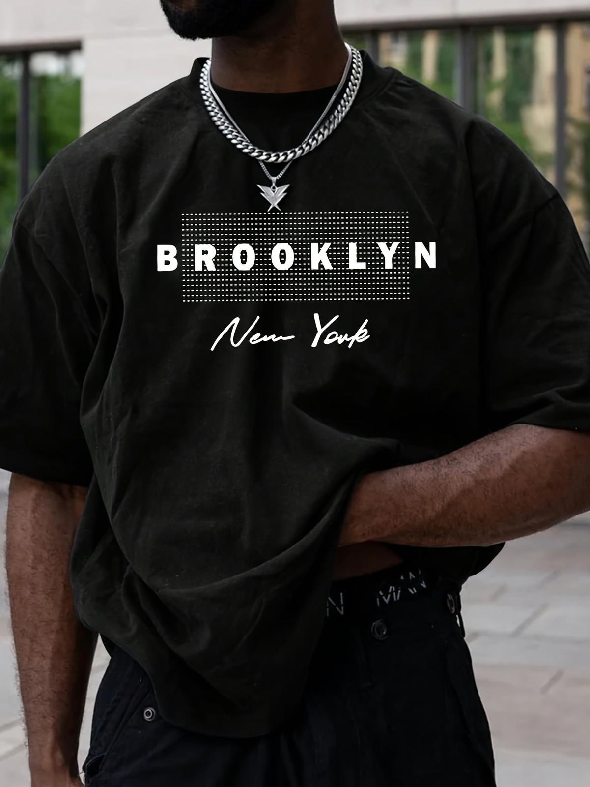 Brooklyn New York Retro Streetwear Men s Graphic T-Shirt XL