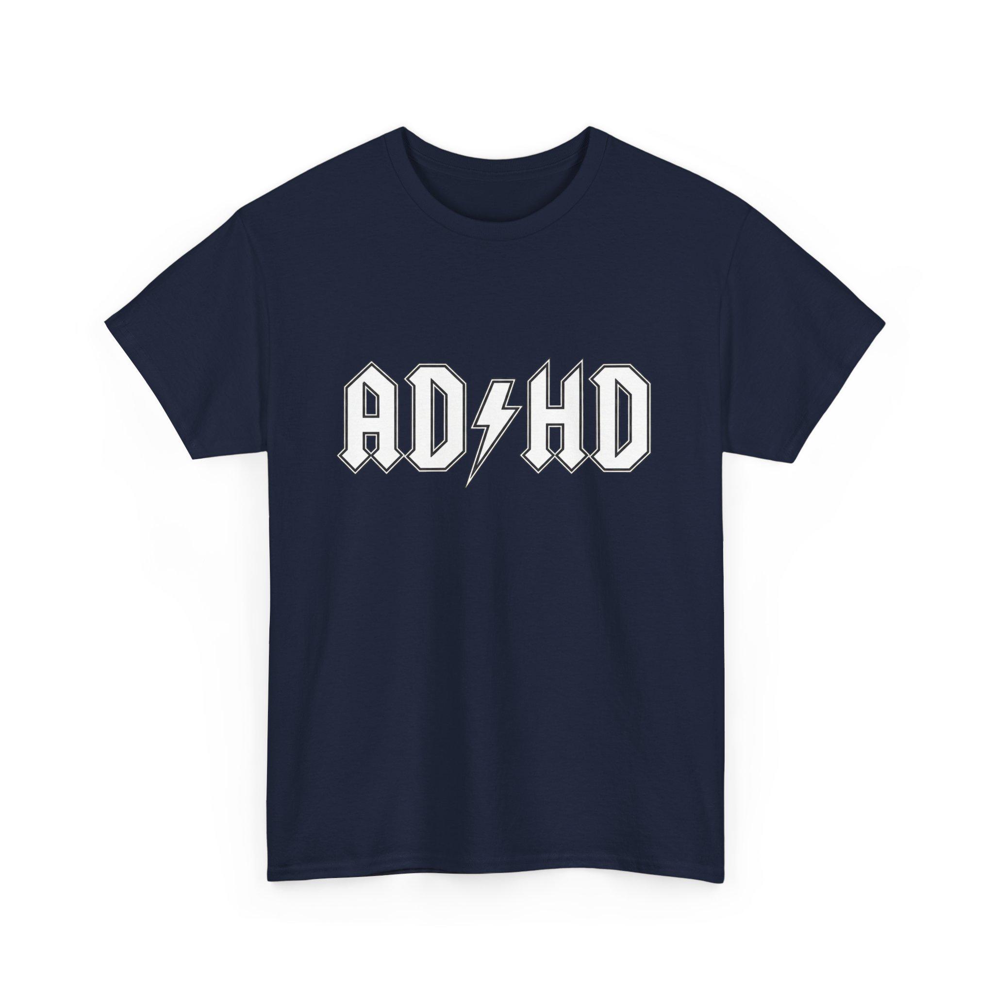 

Men ADHD Letter Graphic T Shirt Funny Streetwear Oversized Cotton Short Sleeve Tee 4XL