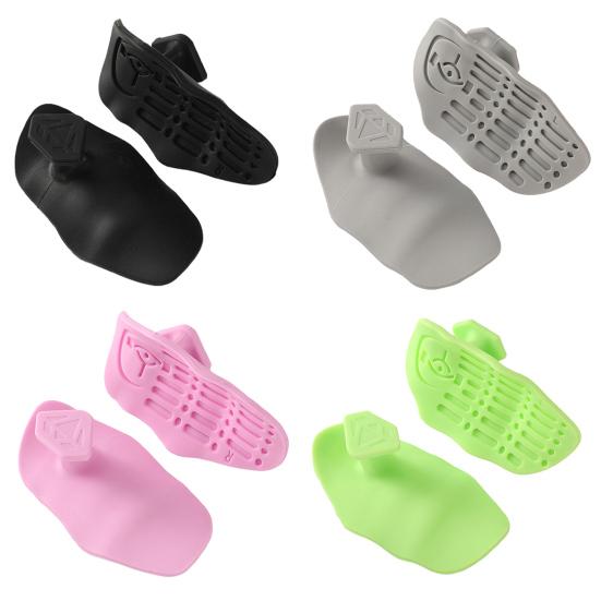 זוג אחד אחיזות אימון סיליקון מונעות החלקה גברים נשים הגנה לידיים ולכפות הידיים הרמת משקולות משקולות דדליפט מתח אחיזות אימון כפפות אימון לחדר כושר