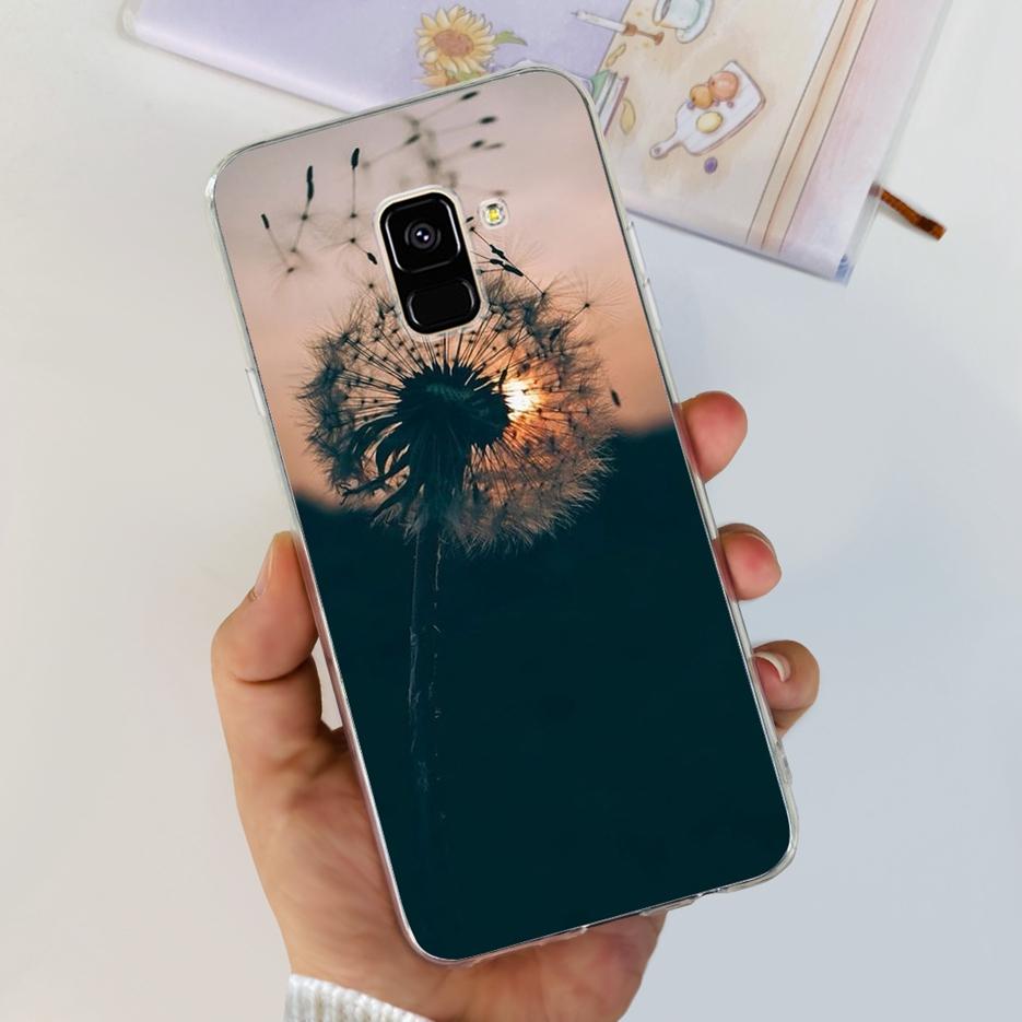 For Samsung Galaxy A8 Plus 2018 Case SM-A730F Luxury Painted Cover Soft Silicone Phone Case For Samsung A8 2018 A530F A8+ Fundas