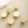 Solid Brass Small Furniture Cabinet Handle Bedroom Wardrobe Handle Cabinet Drawer Handle Home Kitchen Decoration Accessories