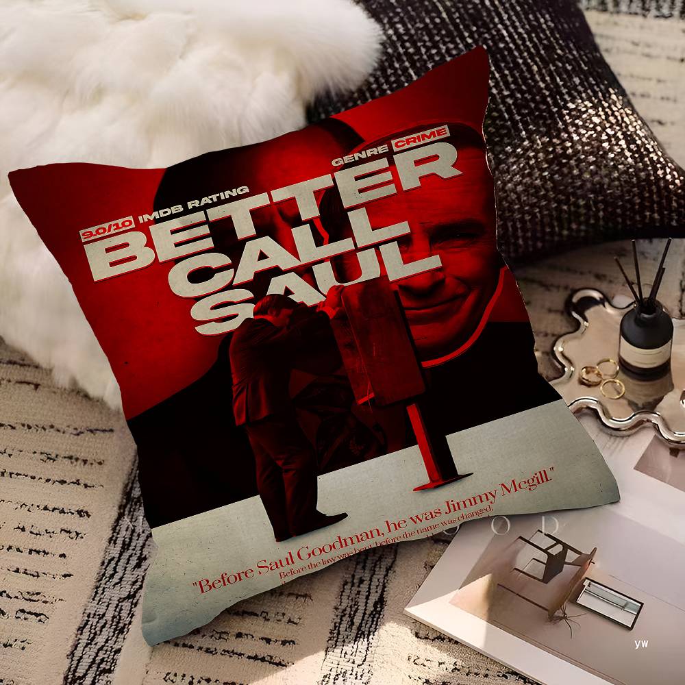 Tv B-Better Call S-Saul Personalized Picture Text Home Decorative Pillows Household Gifts 45X45Cm