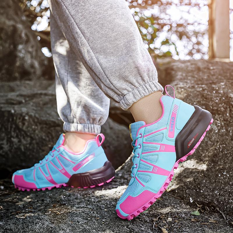 New hiking shoes women's mountain wear-resistant non-slip breathable fashion casual versatile outdoor sports hiking shoes