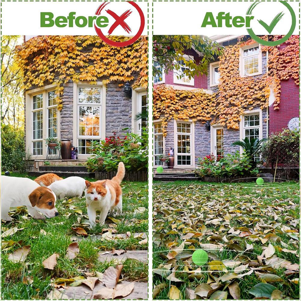 1/2set Cat Deterrent Outdoor Indoor Natural Peppermint Oil Cat Deterrent Ball Cat Repellent Keep Cats Off Yard Garden Lawn Plant