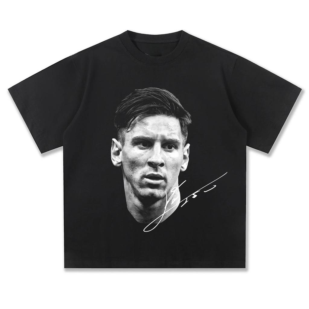Lionel Messi Signature Portrait T-shirt
