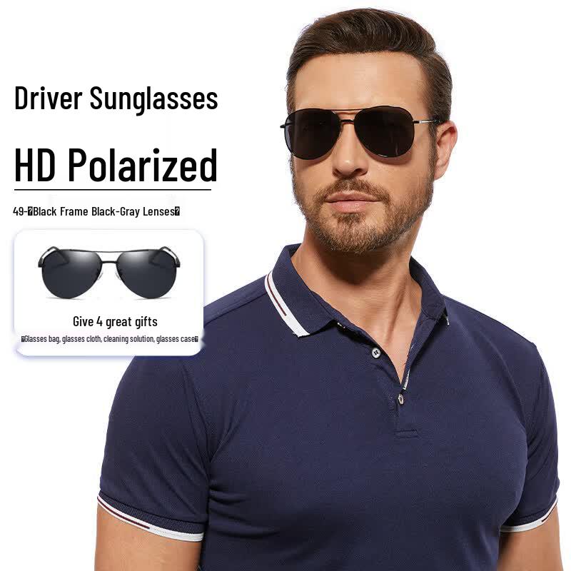 HB Men s Classic Polarized Aviator Sunglasses