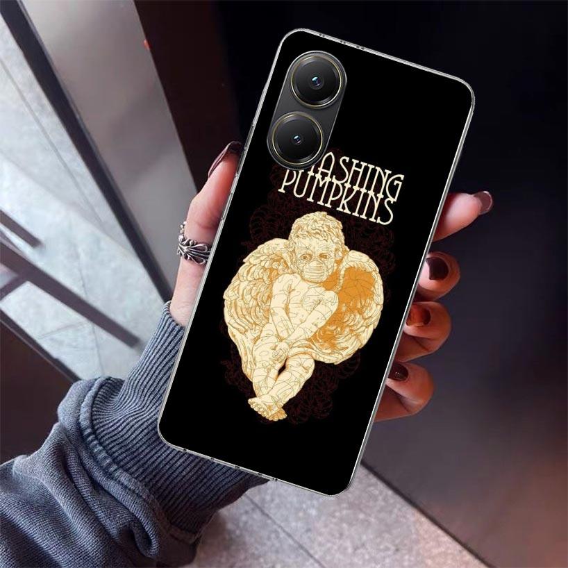 Rock The Smashing Pumpkins Phone Case For Xiaomi Poco X7 X6 X5 Pro F7 Ultra Redmi 15C 15 13 13C 12 12C 10 10A 10C 9 9A 9C 9T She