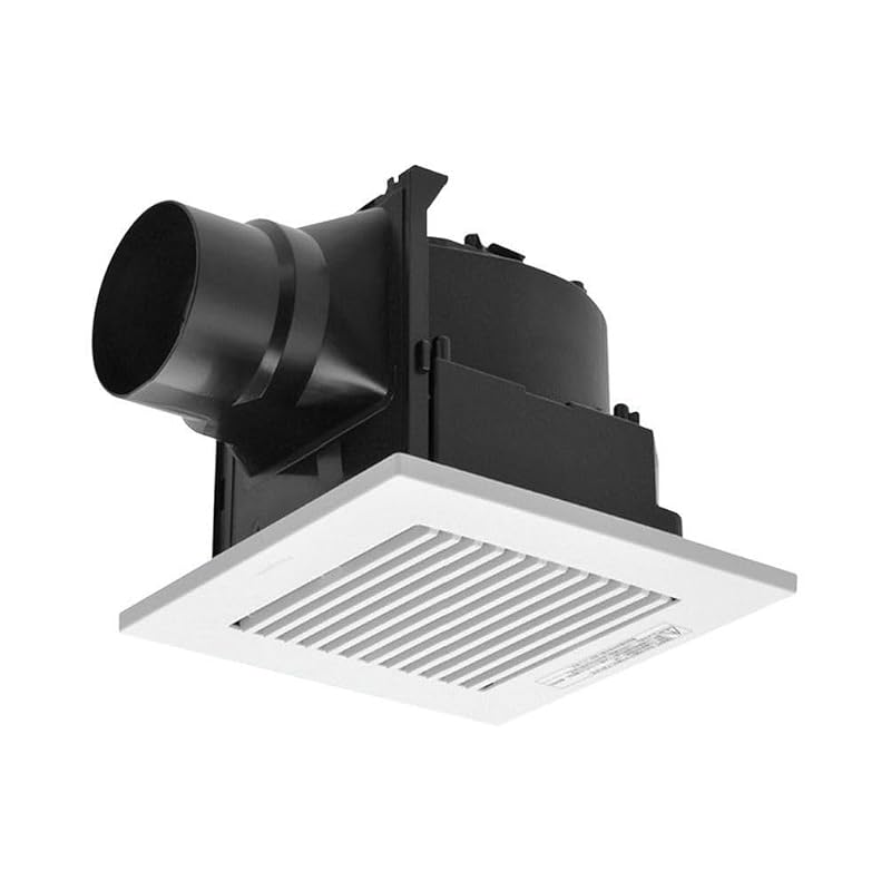 Panasonic FY-17C8 Ceiling-mounted Ventilation Fan with Louver Set.