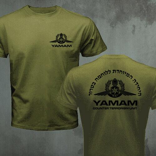 

Israel Yamam Counter Terrorist Unit SWAT Special Forces T-Shirt Premium Cotton Short Sleeve O-Neck Mens T Shirt New S-3XL L
