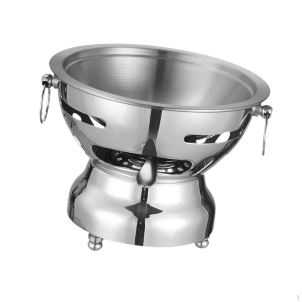 Shabu Pot Camping Cooker Stew Cookware Sturdy Portable Buffet Pots for Family