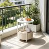 Simple Design Coffee Table, Side Table, Round Coffee Table, Sofa Table, Side Table (Only with Side Table)