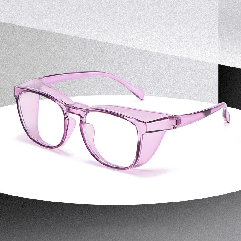 Non-polarized Fashion High Definition Transparent Anti Blue Light Goggles Men Women Anti Fog Anti Dust Sand-proof Protection Eyeglasses