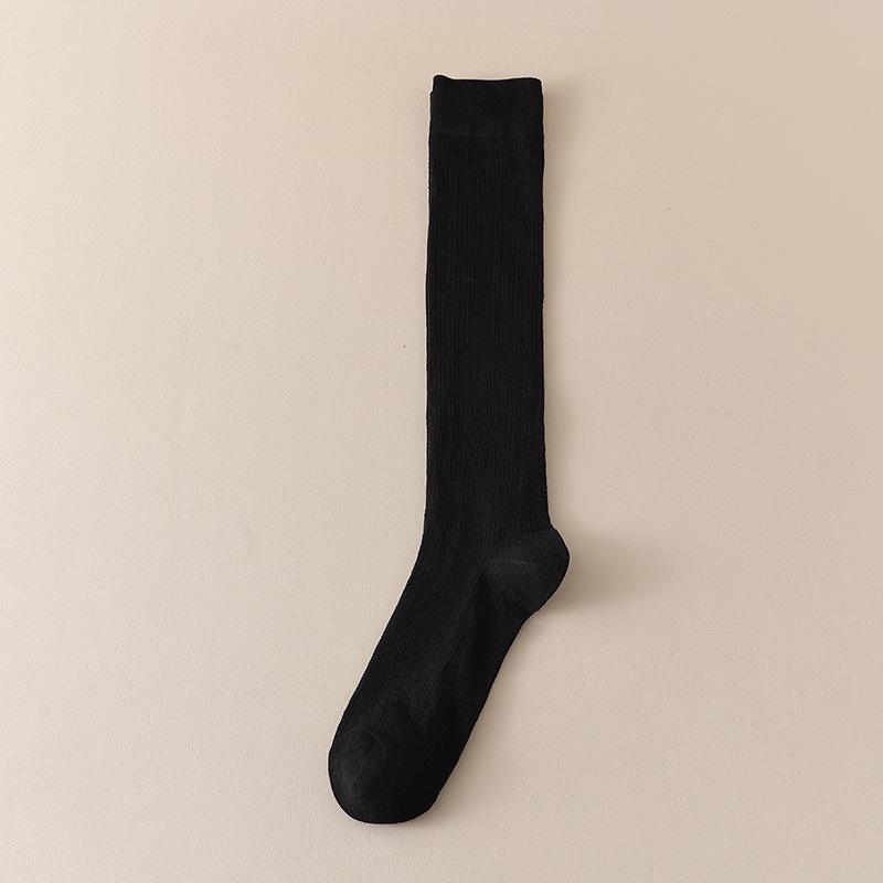 Japanese JK Lolita Slouchy Knit Socks – Anti-pilling, Odor-Resistant Cotton, Calf-Length, Trendy and Thin for Students.