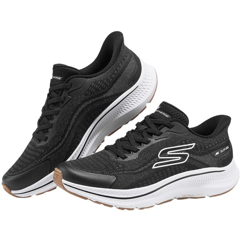 Skechers Men s Flash-Through Running & Walking Shoes 7.5 чёрный