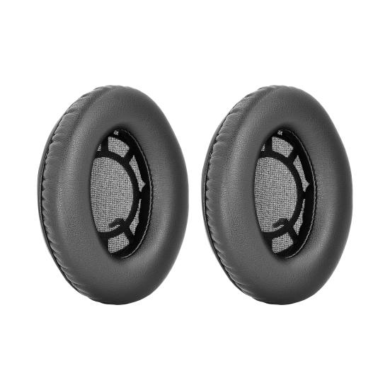 1 Pair High Elasticity Ear Pads Soft Earcaps Headset Earmuffs Protective Cushion with Buckle for Sennheiser RS120/100/110/115/117/119