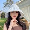 2026 New Shell Sunscreen Sun Hat Women's Summer Sunscreen Sunshade Large Brim To Show Face Small Versatile Empty Hat