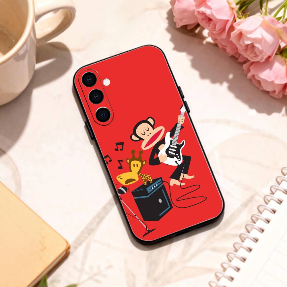 C-Cool P-Paul F-Frank Phone Case For Samsung Galaxy A73,A72,A71,A70,A53,A52,A51,Others Soft Black Shell