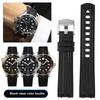 For Omega Seamaster 300 Strap Rubber Seamaster Silicone Rubber Watch Strap Seamaster 300 Watch Band Accessories Men 20 22mm