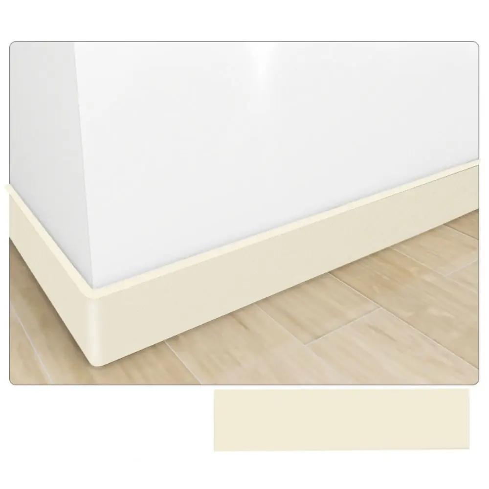 

2M/Roll DIY Thickened Wall Base Self Adhesive Anti-collision Skirting Line Soft Wall Sticker Bedroom бежевий