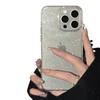 Transparent Fine Glitter iPhone 14 Pro Max Case - Suitable for iPhone 15, Soft Shell, Luxury Design