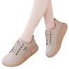 New Women's Casual Shoes Fashion White Shoes Female Students Casual Board Shoes Street Shooting Women's Muffin Bottom Shoes