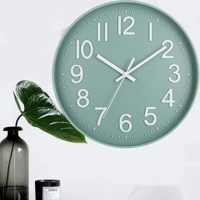 12 Inch Creative Living Room Wall Clock Mute Does Not Tickluxury Wall Hanging Clock for Study Classroom Living Room BedRoom