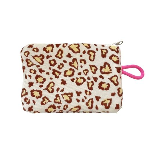 

Cute Prints Lipstick Pouch Zippered Coin Purse Small Makeup Bag Organizer for Women Girls Lipstick Coins Keys Earbuds F