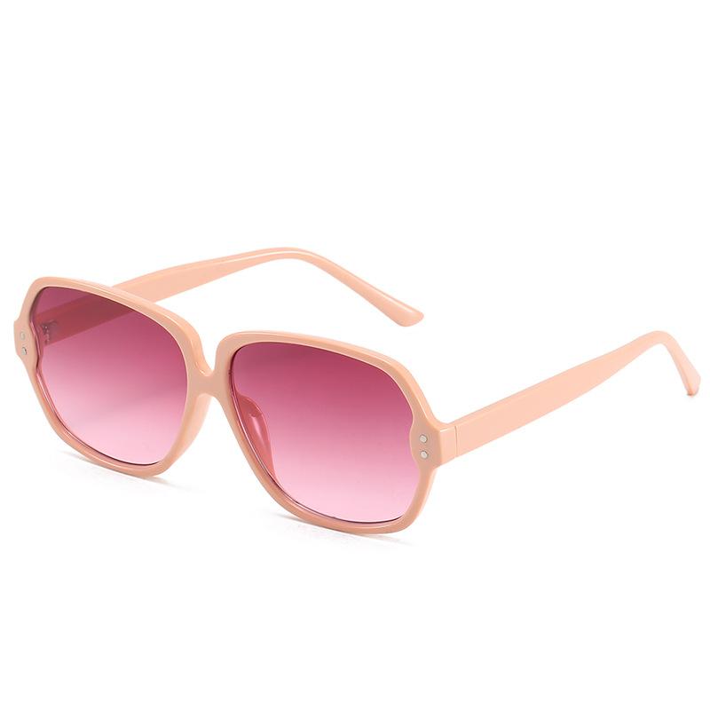 2020 Sunglasses, Personalized Rice Nail Versatile Glasses, Square Black Sunglasses For Women