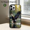 Eagle Cool A-Animal Phone Case For iPhone17,16,15,14,13,12,11 Plus,Pro Magnetic with Magsafe Wireless Charging