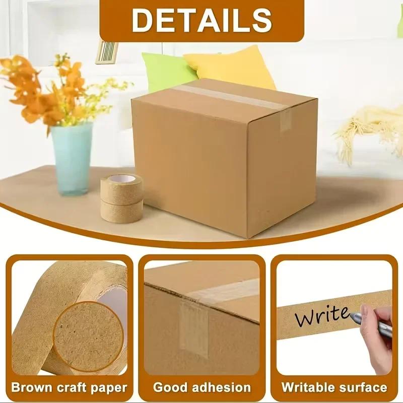 Latest Models New Colorful Degradable Adhesive Sealing Tape for Shipping Packaging Large Wide Mailer Bags Tape Meter Roll Carton
