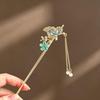 Ancient Butterfly Hairpin: Chinese Tassel Updo Accessory for Hanfu