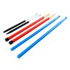 Drum Stick Nylon Portable Drumstick Accessory Set 2 Wire Brush 2 Wood Drum Rod with Storage Bag for Rock Band
