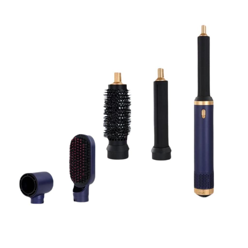 5-in-1 Dual-Use Hair Styling Hot Air Brush: Curl, Straighten, Comb & Dry