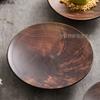 High Footed Fruit Plate Wooden Tea Tray Dried Fruit Snack Tray Dessert Plate Fruit Bowl Sushi Plates Cake Pan Dim Sum Dish
