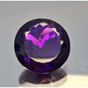 Round Cut Natural Deep Purple Amethyst 55-57 Ct Fabulous Certified Gemstone