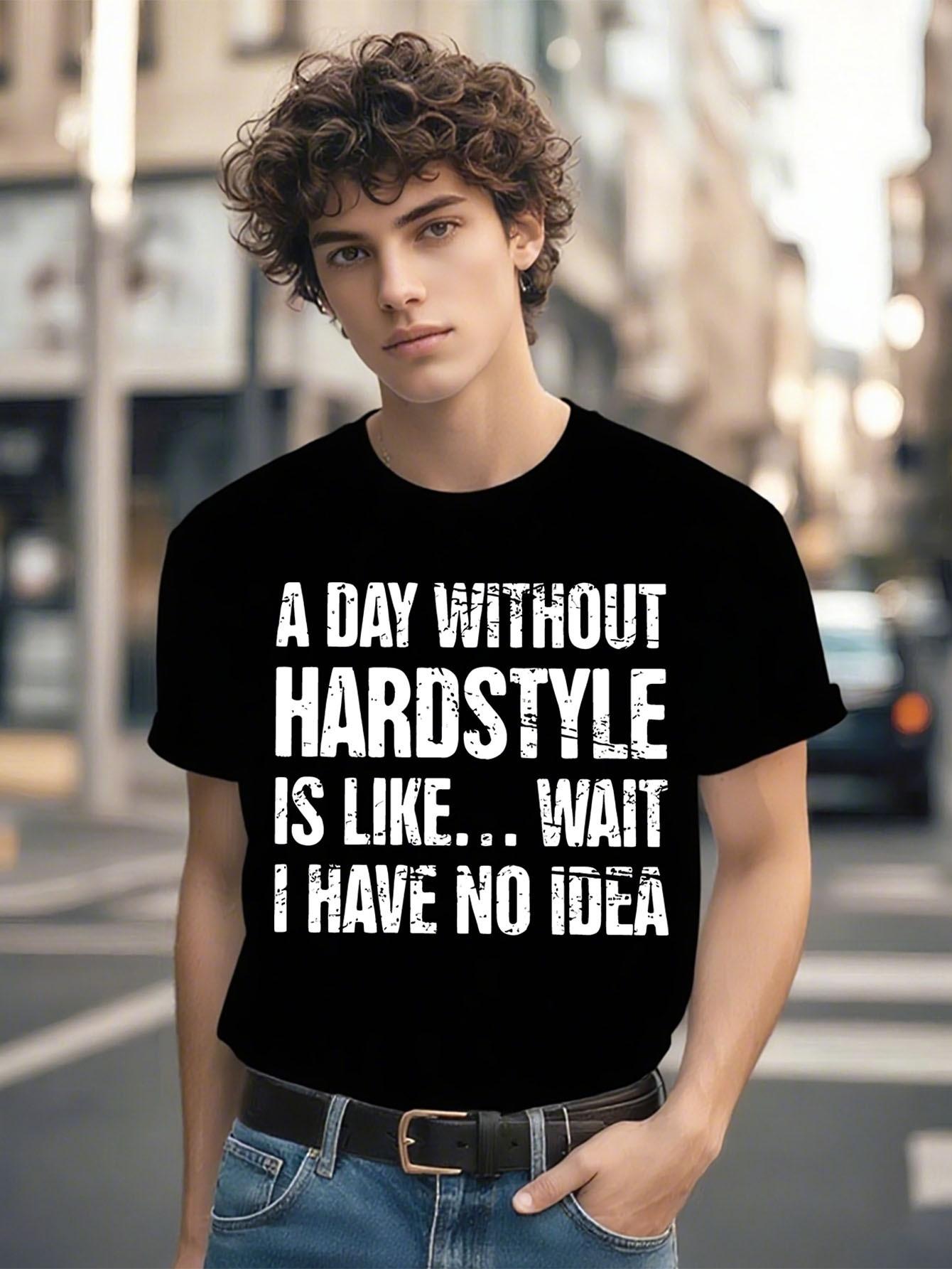 Hardstyle Graphic Tshirt Graphic Tshirt - A Day Without H... XXL