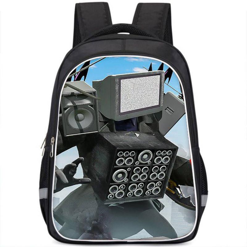 Trendy Street Fashion Oxford Cloth Large Capacity Student Backpack Unisex
