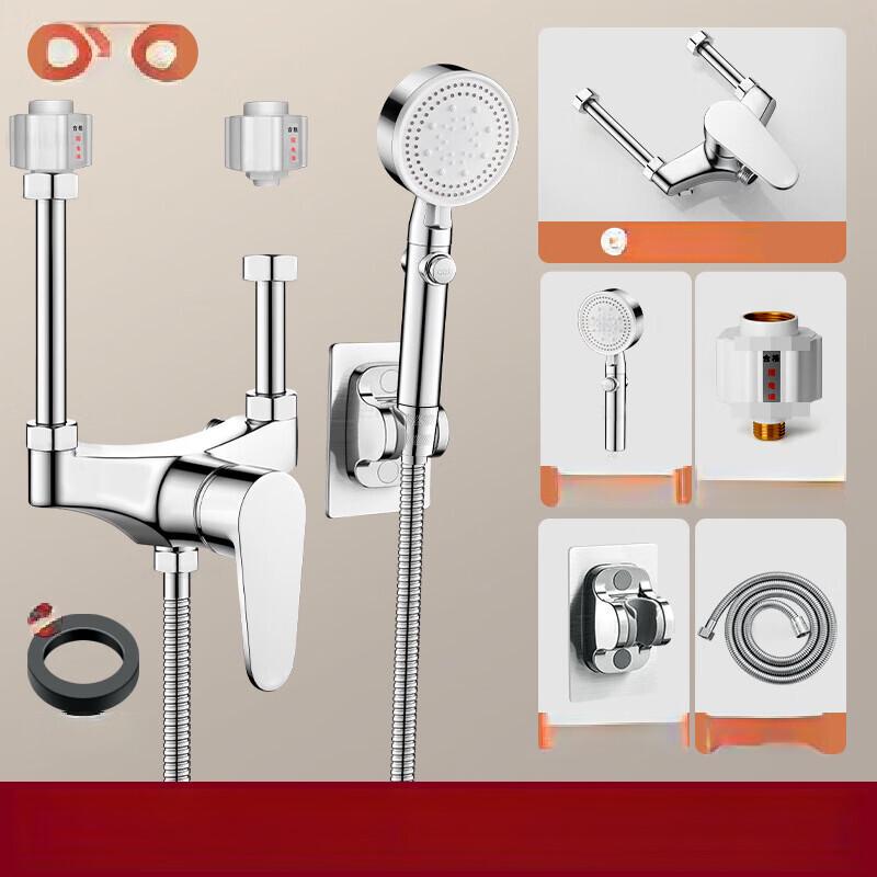Настенный смеситель для холодной/горячей воды и душевой гарнитур TLXT