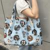 Eco-Friendly Foldable Single Shoulder Grocery Bag for Women, Large Capacity