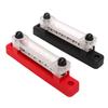 48V 150A 6 Terminal Bus Bar 2 Studs Battery Terminal Distribution Block with 12 Terminals for Car RV Boat