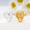Sterling Silver My Melody Fairy Wand Charm Beads - Handwoven Rope Sanrio Accessories