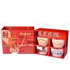 ZIPOYA Auspicious Ceramic Dinnerware Set (4 Bowls, 4 Spoons)