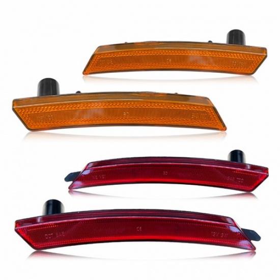 Front & Rear Side Marker Light Housings For MINI Cooper R55 R56 R57 R58 R59 R60