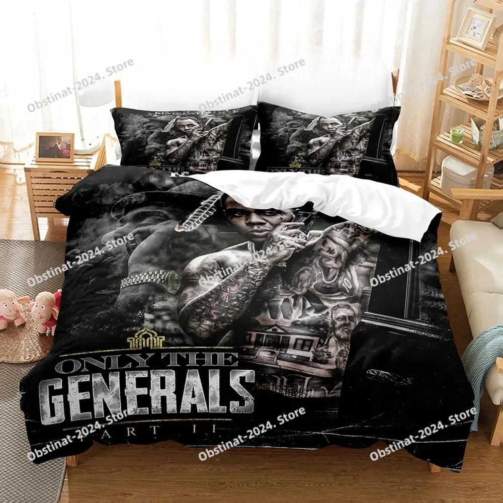 Top Kevin Gates Beding Set Single Twin Printed Bed Linen Set With Pilowcase Bed Soft Duvet Cover Soft Single Double Quen Super King-Sized Dimensionsd