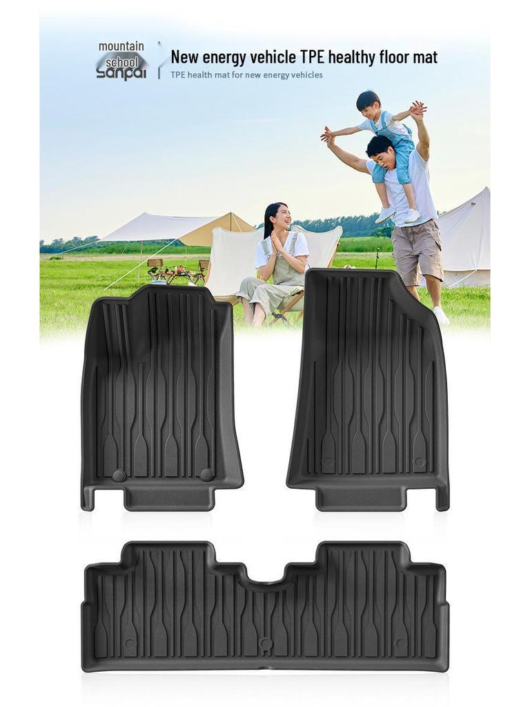 Eco-Friendly TPE Floor & Trunk Mats for 2023-2025 BYD Seagull