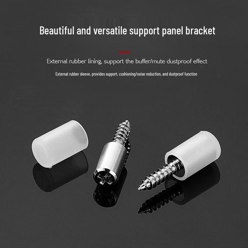 Schlagfreie selbstschneidende Schraube für Holz, Glas und Schrankbodenhalterung