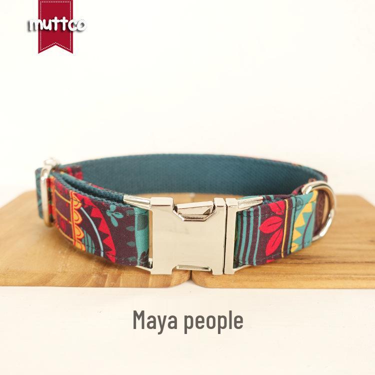 New Arrival Bite-Resistant Alloy Buckle Dog Collar - Thickened, Creative Pet Supplies Medium