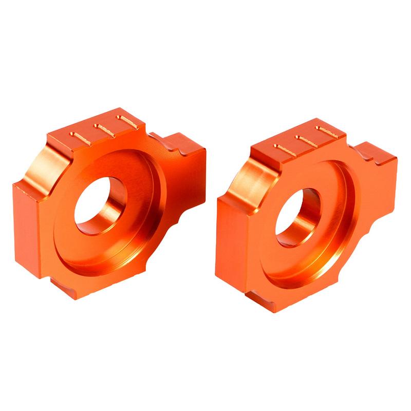 For KTM Duke RC 125 200 390 Axle Blocks Chain Adjuster 125 Duke 200 Duke 390 Duke 2011-2024 RC125 RC 200 RC390 2014-2024 2023