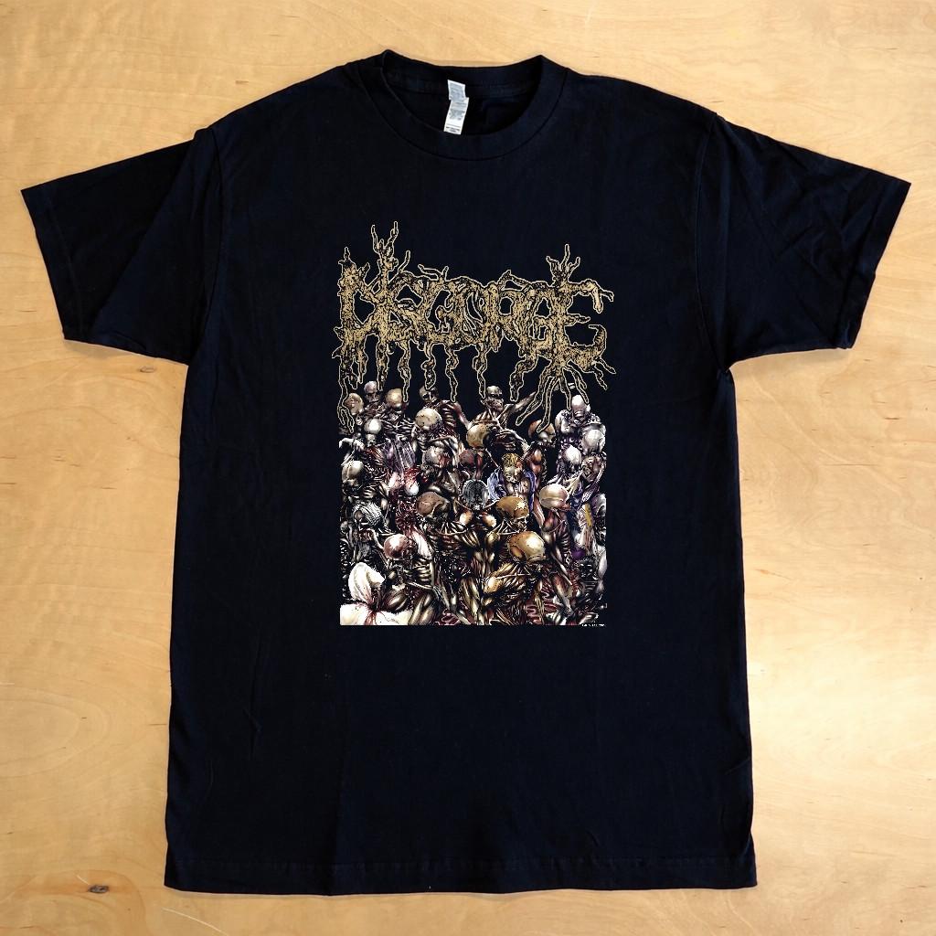 Disgorge Band Music Black Cotton T-Shirt for Lovers All Sizes L